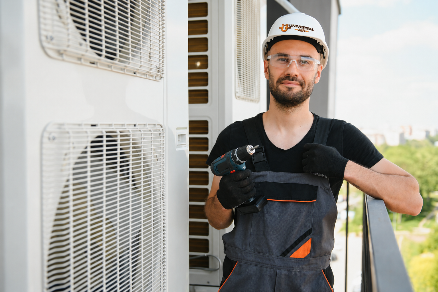 Universal Air HVAC technician